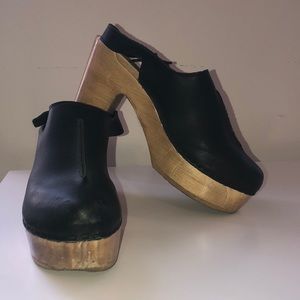 No.6 Slingback Platform Clogs